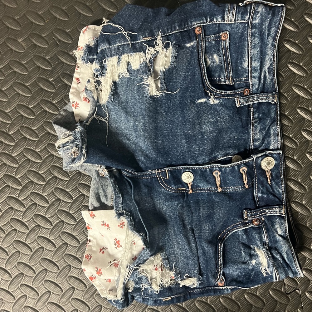Womens size 12 lot of American eagle jean pants and shorts